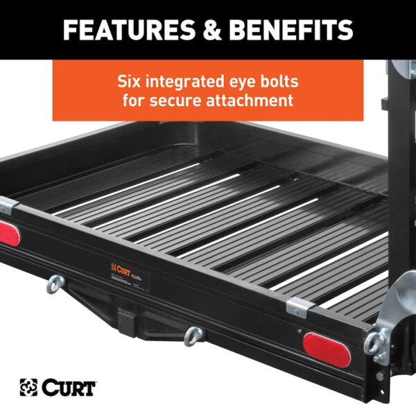 Curt 18112 Trailer Hitch Cargo Carrier - Image 11