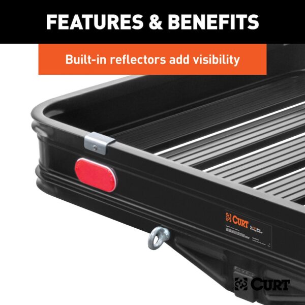 Curt 18112 Trailer Hitch Cargo Carrier - Image 12