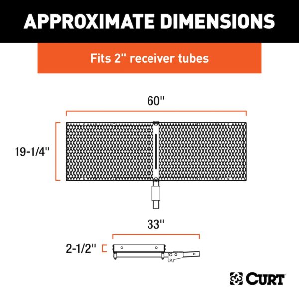 Curt 18109 Trailer Hitch Cargo Carrier - Image 10
