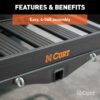 Curt 18113 Trailer Hitch Cargo Carrier - Image 6