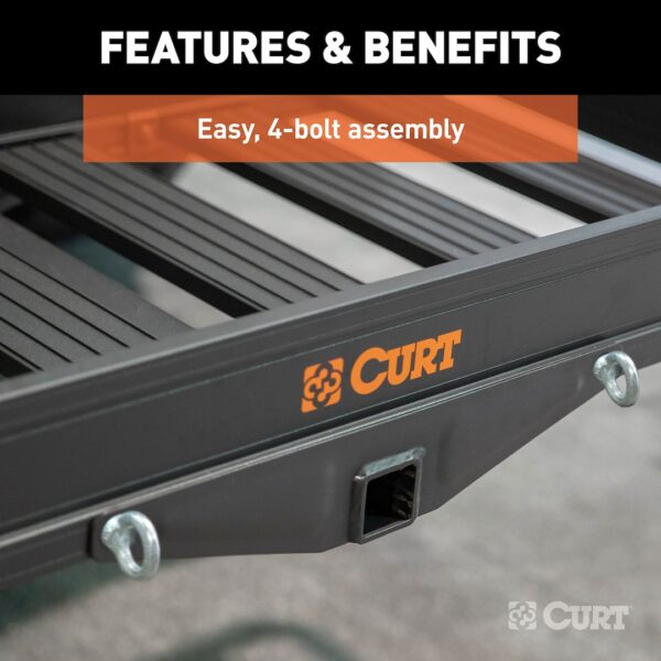 Curt 18113 Trailer Hitch Cargo Carrier - Image 6