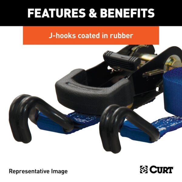 Curt 83025 Tie Down Strap - Image 8