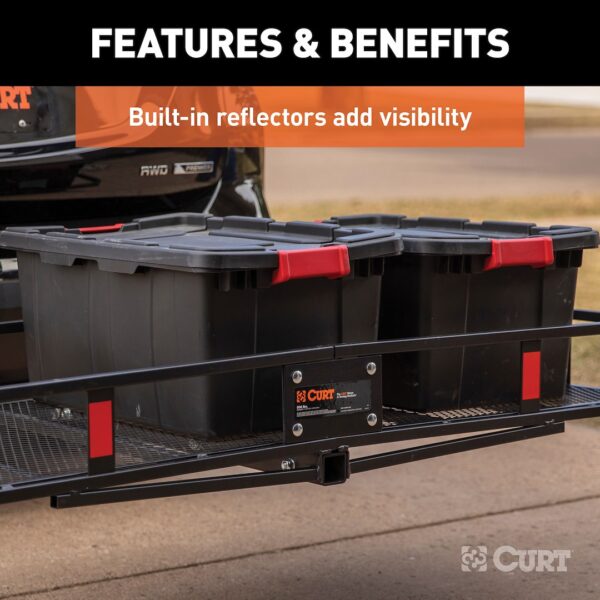 Curt 18150 Trailer Hitch Cargo Carrier - Image 8