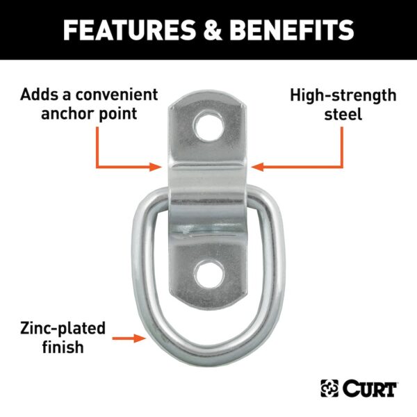Curt 83730 Tie Down Anchor - Image 4