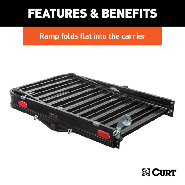 Curt 18112 Trailer Hitch Cargo Carrier - Image 8