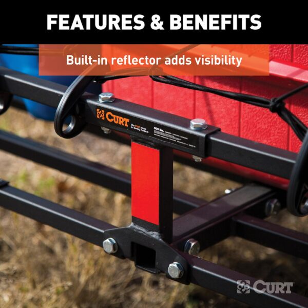 Curt 18145 Trailer Hitch Cargo Carrier - Image 11