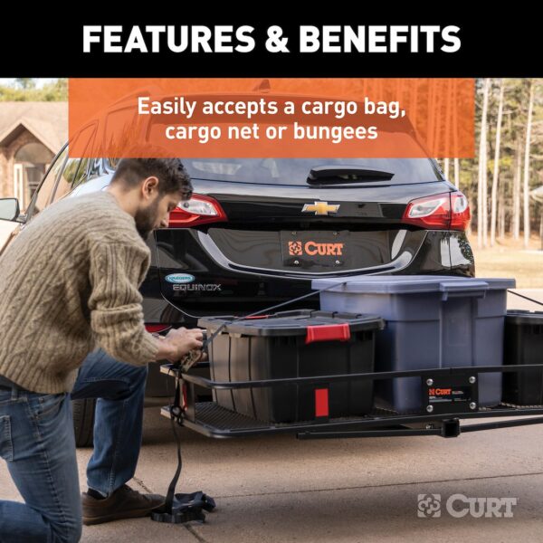 Curt 18150 Trailer Hitch Cargo Carrier - Image 11