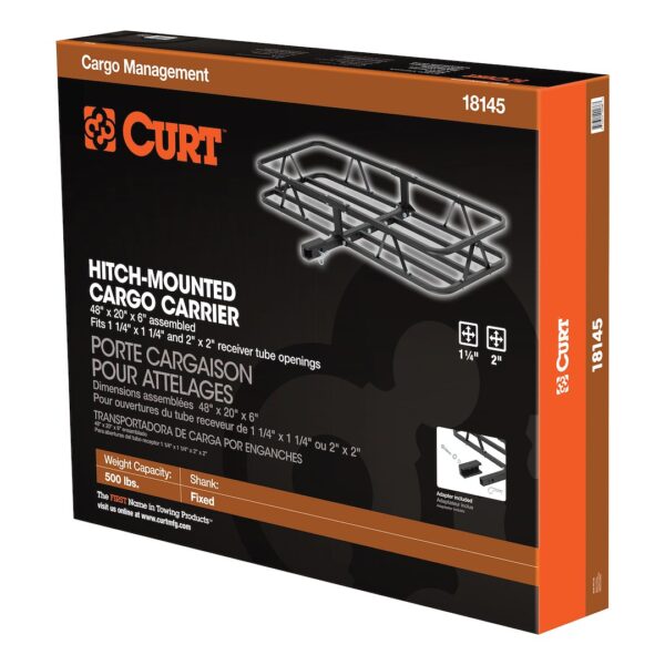 Curt 18145 Trailer Hitch Cargo Carrier - Image 9