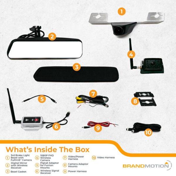 Brandmotion Trns-2191 Backup Camera - Image 6
