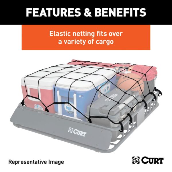 Curt 18201 Exterior Cargo Net - Image 6