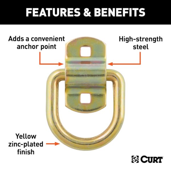 Curt 83740 Tie Down Anchor - Image 4