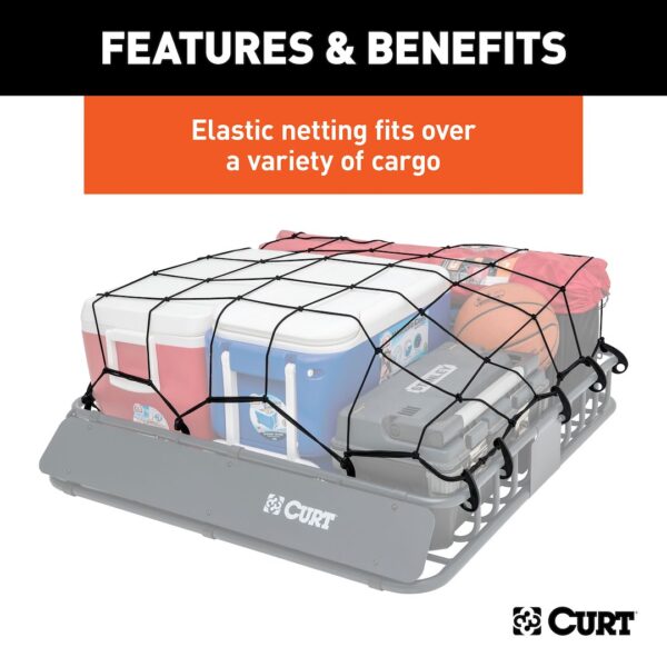 Curt 18200 Exterior Cargo Net - Image 6