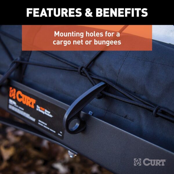 Curt 18109 Trailer Hitch Cargo Carrier - Image 11